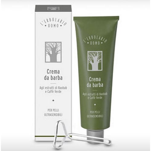 L'Erbolario Uomo Baobab Crema da Barba Крем для бритья Баобаб 150 ml