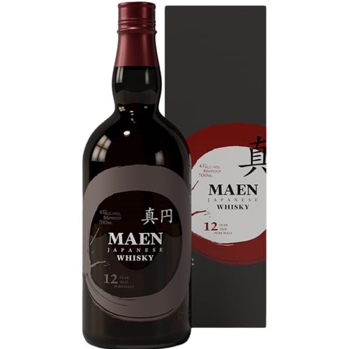 Віскі Maen The Perfect Circle Pure Malt 12 YO gift box 43% 0.7 л (WHS088320002225)