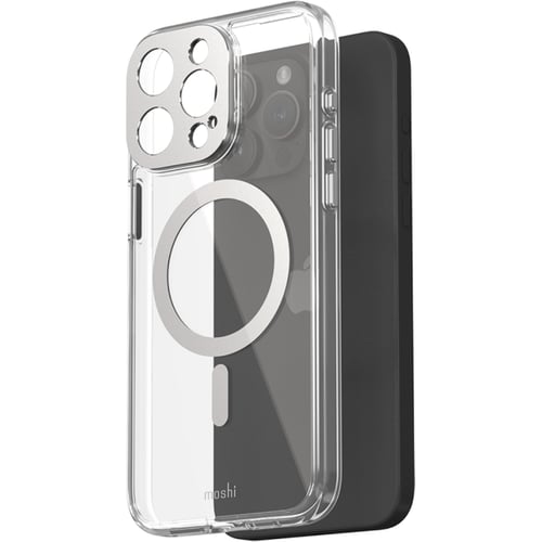 Чехол для iPhone Moshi iGlaze Slim Hardshell Case Luna Silver (99MO231004) for iPhone 15 Pro Max