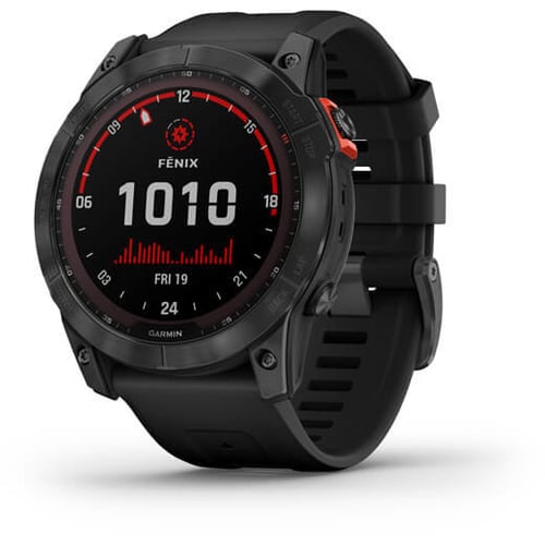 Смарт-годинник Garmin Fenix 7X Solar Slate grey with black band (010-02541-01)