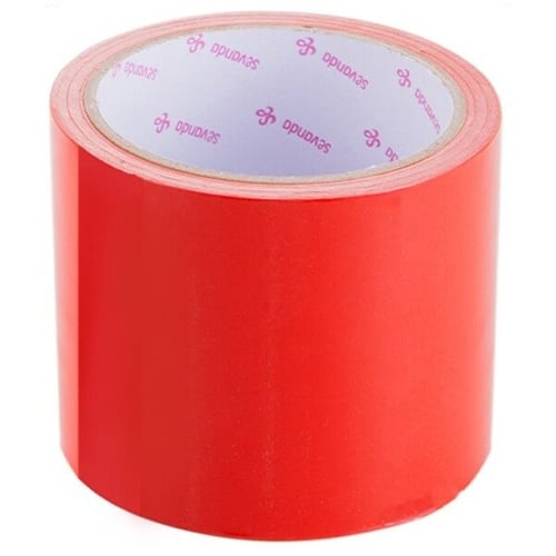 Електростатична стрічка бондажна LOCKINK Sevanda Electrostatic Tape - Red Tape, 16 м