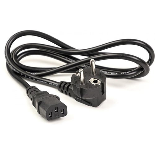 Аксесуар для ноутбуків Мережевий кабель PowerPlant Schuko CEE 7/7 - IEC 320 C13