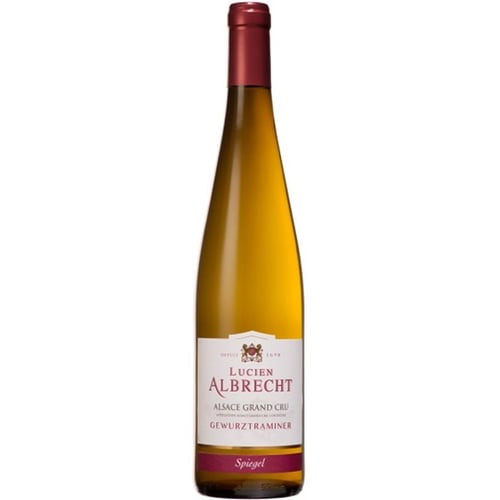 Вино Lucien Albrecht Gewürztraminer Grand Cru Spiegel, біле напівсолодке, 0.75л 13.5% (WHS3471959762450)