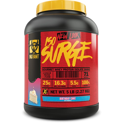 Протеин Mutant Iso Surge 2270 g /73 servings/ Birthday Cake