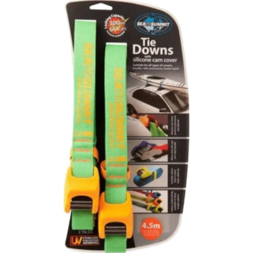 Стяжной ремень Tie Down with Silicone Cover Double Pack Orange 4.5 м (STS SOLTDSCDP45)