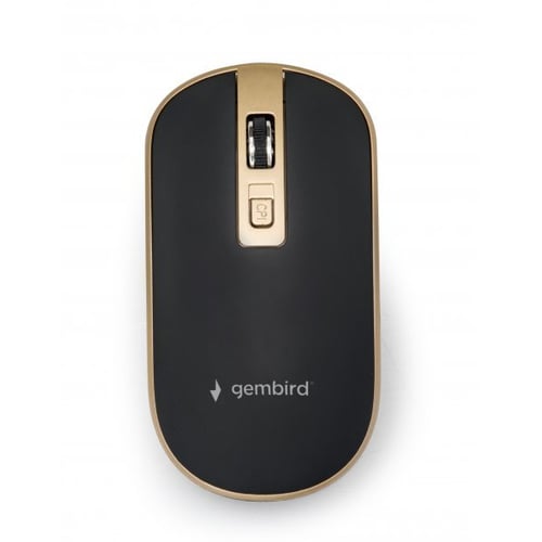 Мишка Gembird MUSW-4B-06-BG Wireless Black-Gold