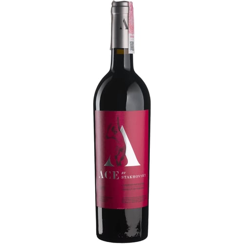 Вино Stakhovsky Wines Каберне Асе красное сухое 0.75л (BWW3465)