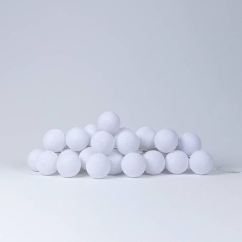 Гірлянда Cotton ball lights на 10 куль 2,7м, White