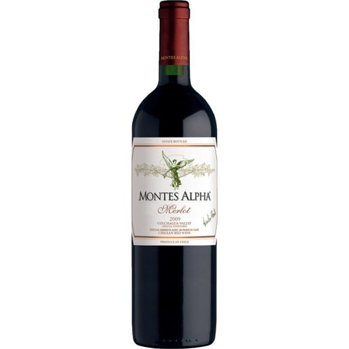 Вино Montes Montes Alpha Merlot (0,75 л) (BW5316)