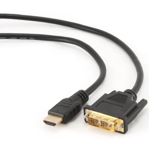 Кабель і перехідник Cablexpert HDMI-DVI 4.5м Polibag (CC-HDMI-DVI-15)