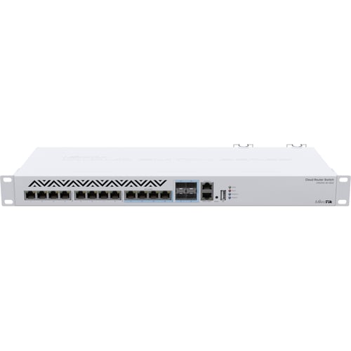 Мережевий комутатор MikroTik CRS312-4C+8XG-RM