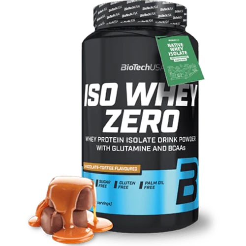 Протеин BioTechUSA Iso Whey Zero 908 g / 36 servings / Chocolate Toffee