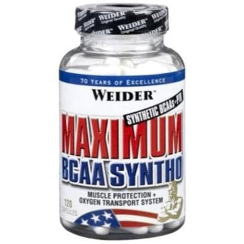 Амінокислота для спорту Weider ВСАА Maximum BCAA Syntho 120 caps