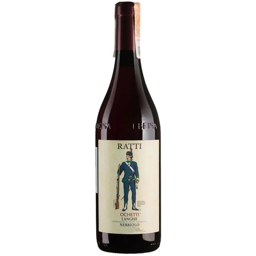 Вино Renato Ratti Langhe Nebbiolo Ochetti 2021 червоне сухе 0.75 л (BWW3248)