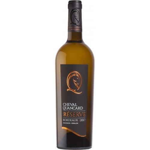 Вино Cheval Quancard Reserve Bordeaux Blanc AOC 2017, сухе біле, 0.75л (MAR3176481023849)