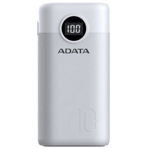 Зовнішній акумулятор Adata Power Bank 10000mAh PD QC 3.0 22.5W White Approved