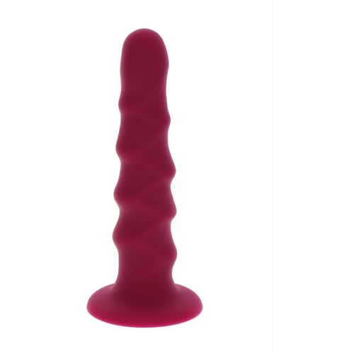 Фаллоимитатор (насадка для страпона) Toy Joy Ribbed Dong 6 Inch