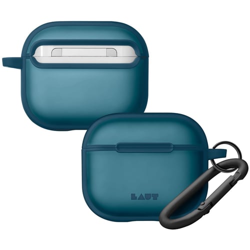 Чехол для наушников LAUT Huex with Belt Indigo (L_AP4_HX_BL) for Apple AirPods 3