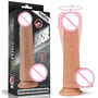 Вибратор с ротацией и подогревом LoveToy Dual-Layered Silicone Nature Cock Anthony 8.5" Flesh