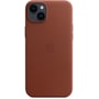 Чехол для iPhone Apple Leather Case with MagSafe Umber (MPPD3) for iPhone 14 Plus: Цвет коричневый