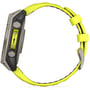 Смарт-часы Garmin Fenix 8 Solar 47mm Sapphire Titanium with Amp Yellow/Graphite Silicone Band (010-02906-21): Особенности Функция звонка, Динамик (громкая связь), Встроенный микрофон, Бесконтактная оплата, Большой экран, Влагозащищенные, С сапфировым стеклом, Металлический корпус, Фонарик, Компас, Барометр, Термометр, Та