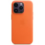 Чохол для iPhone Apple Leather Case з MagSafe Orange (MPPL3) для iPhone 14 Pro