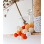 Гірлянда Cotton ball lights на 10 куль 2,7м, Orange: Застосування Для будинку