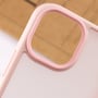 Чохол для iPhone Mobile Case TPU+PC Metal Buttons Pink for iPhone 13: Тип чохла накладка на заднюю часть