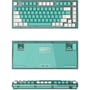 Клавіатура FL Esports Q75 CPM Azure Green Kailh MX Cool Mint Switch Wireless Three-Mode: Підключення бездротове