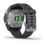 Смарт-годинник Garmin Fenix 7S Pro Solar Silver with Graphite Band (010-02776-01): Фітнес-функції крокомір, Розумний будильник, Секундомір, пульсометр, Пульсоксиметр, Підрахунок калорій, Альтиметр, GPS-модуль