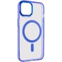 Чехол для iPhone Epik TPU Iris with MagSafe Blue for iPhone 14 Pro Max: Цвет синий