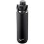 Фляга Бутылка Nike SS RECHARGE CHUG BOTTLE 24 OZ Черно-белый Уни 709 мл (N.100.3311.091.24)