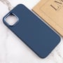 Чехол для iPhone TPU Case Bonbon Metal Style Cosmos blue for iPhone 12 Pro Max: Цвет синий