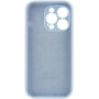 Чохол для iPhone Mobile Case Silicone Case Full Camera Protective Sweet Blue для iPhone 15 Pro Max: Колір голубой