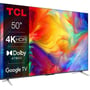 Телевизор TCL 50P638: Экран 50" 3840x2160 (4K)