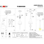 Світильник підвісний Kloodi DECO PE-LORA148 GU10 WH: Тип цоколя GU10