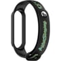 Ремешок ArmorStandart RM Inscription Black (ARM59271) for Xiaomi Mi Smart Band 5/6/7