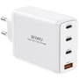 Зарядний пристрій WIWU Wall Charger 3xUSB-C+USB GaN TR257-AEU 100W White