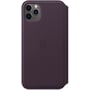 Чохол для iPhone Apple Leather Folio Case Aubergine (MX092) for iPhone 11 Pro Max