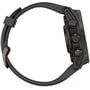 Смарт-часы Garmin Fenix 8 AMOLED 43mm Sapphire Carbon Grey DLC with Black/Pebble Grey Silicone Band (010-02903-21): Материал ремешка Силикон