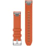 Garmin MARQ QuickFit 22м Ember Orange Silicone Strap (010-12738-34): Колір оранжевый