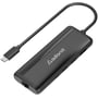 Адаптер Adonit Adapter USB-C to USB-C+HDMI+RJ45+2xUSB3.0+SD Black (3183-17-07-A)