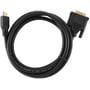 Кабель и переходник Maxxter HDMI to DVI 1.0m (V-HDMI-DVI-1M): Тип кабель