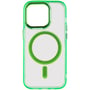 Чохол для iPhone Epik TPU Iris with MagSafe Light Green для iPhone 14