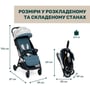 Прогулянковий візок Chicco Glee Stroller синій (87068.78): Стать дитини Для мальчиков