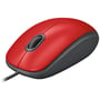 Мишка Logitech M110 Silent (910-005489) Red: інтерфейс підключення USB