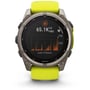 Смарт-годинник Garmin Fenix 8 Solar 51mm Sapphire Titanium з Amp Yellow/Graphite Silicone Band (010-02907-21) фото 9