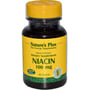 Natures Plus Niacin 100 mg 90 tabs Ниацин