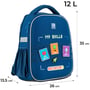 Рюкзак каркасный Kite K24-555S-8 Education 555 Next Level (K24-555S-8): Возрастная группа от 6 до 10 лет