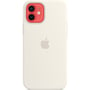 Чехол для iPhone Apple Silicone Case with MagSafe White (MHL53) for iPhone 12 | 12 Pro UA фото 8